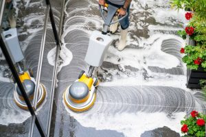  Machine industrial cleaning 